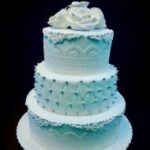 کیک عروسی دریا رز