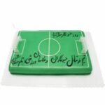 کیک زمین فوتبال