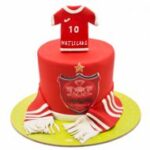 کیک تولد پسرانه پرسپولیس 1
