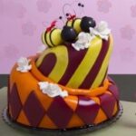 کیک تولد زنبور عسل 1