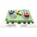 کیک تولد پسرانه ماشین 4